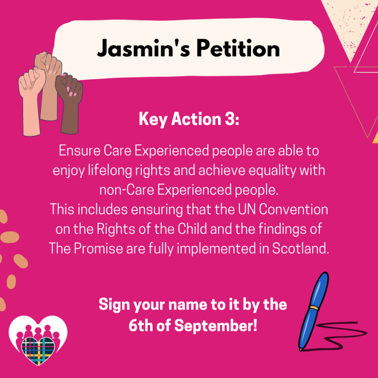 Jasmin's Petition Key Action 3